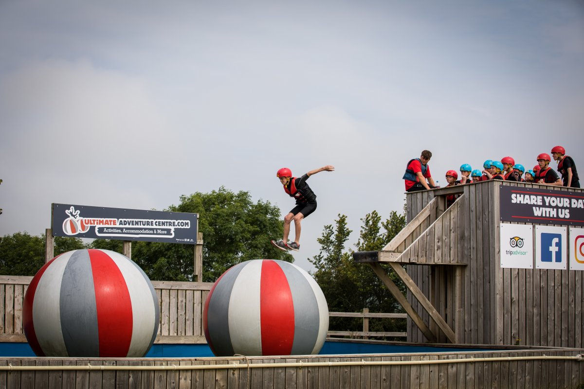 Inspiring Learning - a Total Wipeout experience in Devon